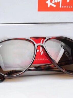 Ray-Ban RB4125 Tortoiseshell Polarized Sunglasses